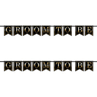 Bulk Groom To Be Streamer (Case of 12) by Beistle