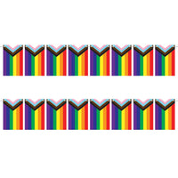 Bulk Pride Flag Pennant Streamer (Case of 12) by Beistle
