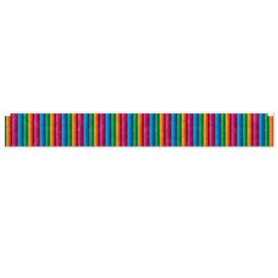 Metallic Fiesta Fringe Banner - Bulk 12 Pack