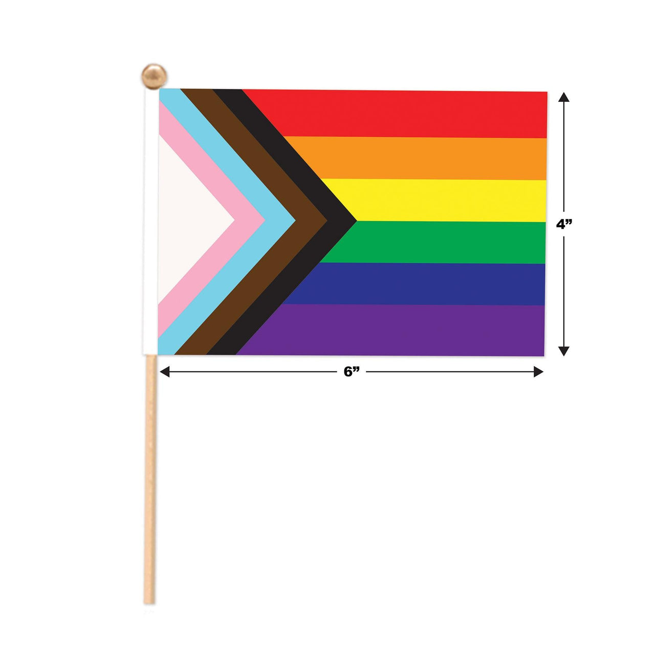 Bulk Pride Flag - Fabric (Case of 12) by Beistle