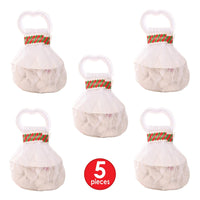 Bulk Handheld Party White Streamer Bundles (Case of 25) by Beistle