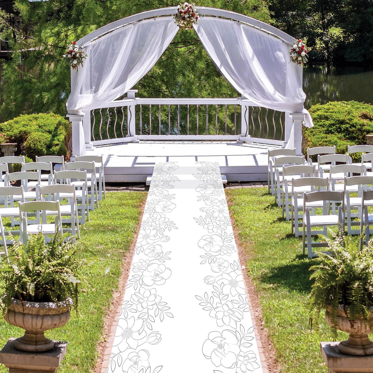 Bulk Floral Runner (6 Pkgs Per Case) by Beistle