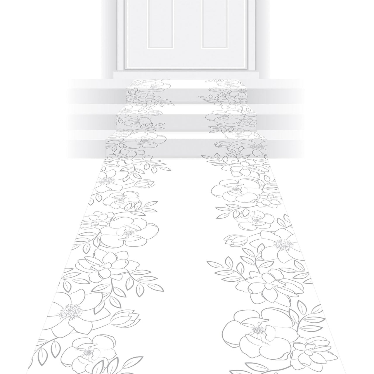 Wedding Floral Runner - Bulk 6 Pack