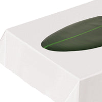 Luau Party Plastic Tropical Leaf Table Runner - Bulk 6 Pack