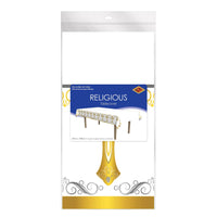 Bulk Religious Tablecover (12 Pkgs Per Case) by Beistle