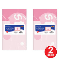 Bulk Plastic 1st Birthday Floor Mat (12 Pkgs Per Case) by Beistle