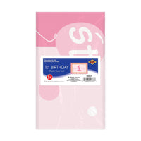 Bulk Plastic 1st Birthday Floor Mat (12 Pkgs Per Case) by Beistle