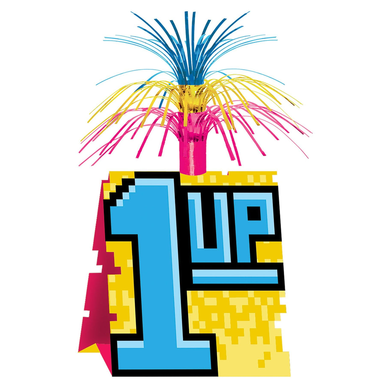 8-Bit Party Centerpiece - Bulk 12 Pack