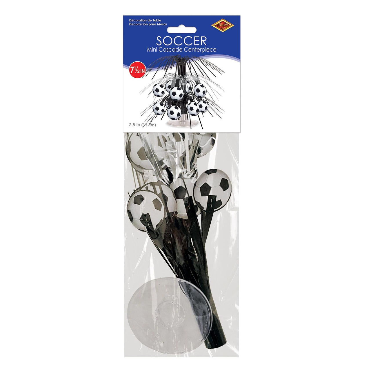 Soccer Ball Mini Cascade Centerpiece