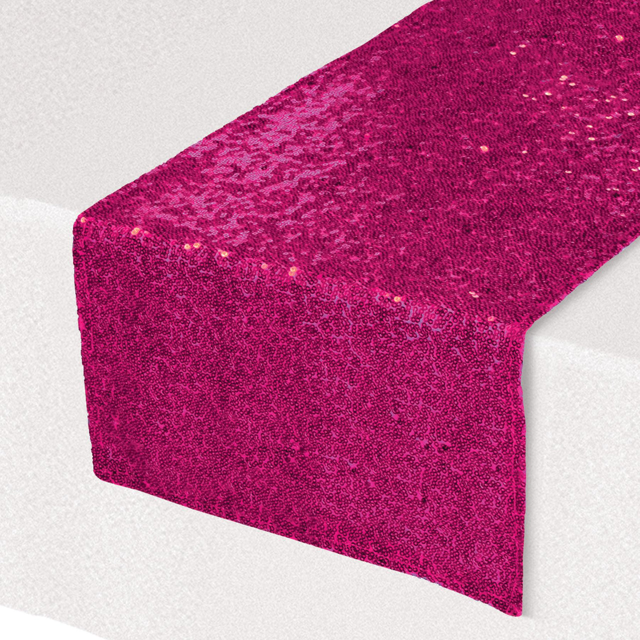 Bulk Sequined Cerise Table Runner (12 Pkgs Per Case) by Beistle