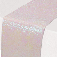 Bulk Sequined Table Runner - opalescent (Case of 12) by Beistle