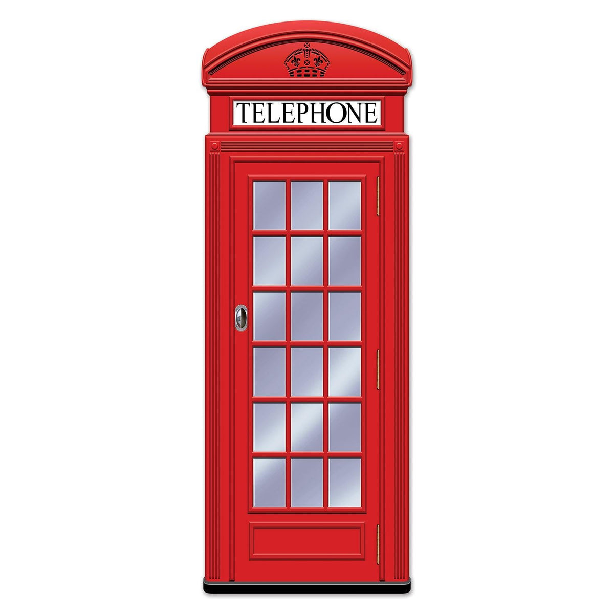 Bulk 12 Pack Jointed Phone Box Wall Party Decoration | Beistle ...