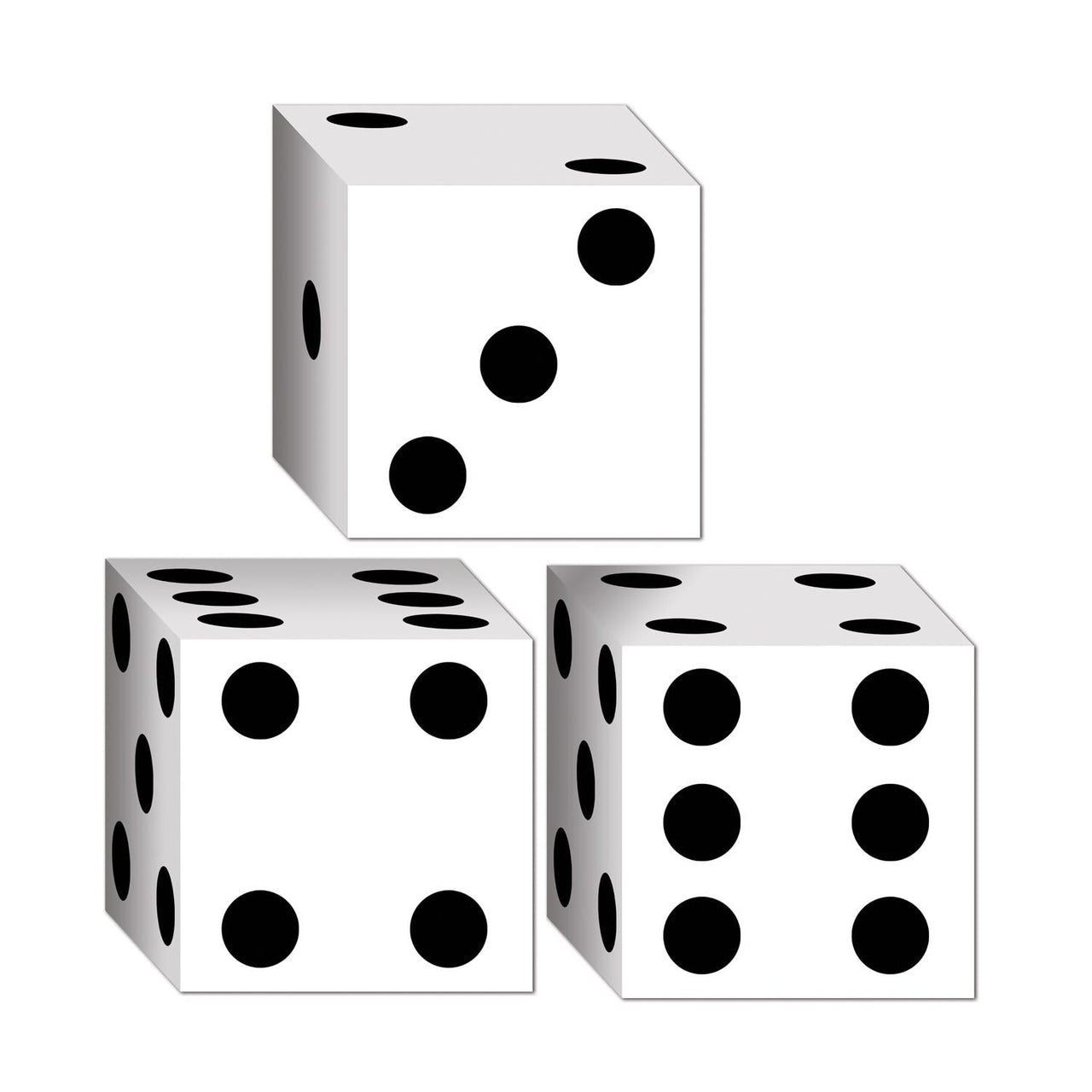 Dice Party Favor Boxes - Bulk 36 Pack