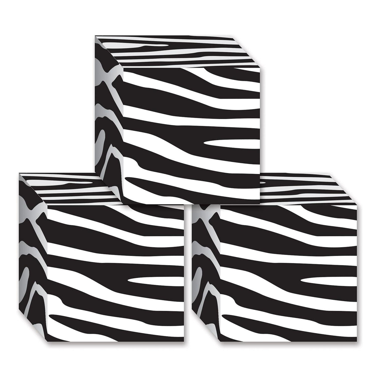 Bulk 36 Pack Beistle Zebra Print Party Favor Boxes – PartyDecorations.com