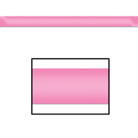 Gleam 'N Party Streamer - pink - plastic - Bulk 12 Pack
