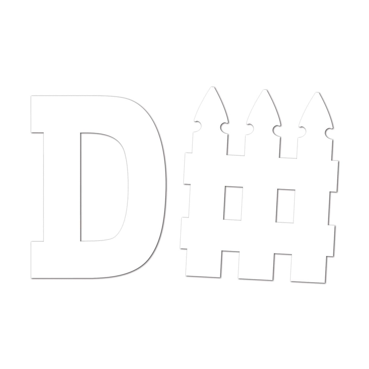 D-Fence Party Cutout Set - Bulk 12 Pack