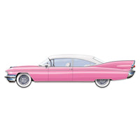 Jointed 50's Cruisin' Car Party Decoration - Bulk 12 Pack
