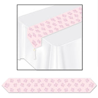 Printed It's A Girl! Paper Table Runner - Bulk 12 Pack