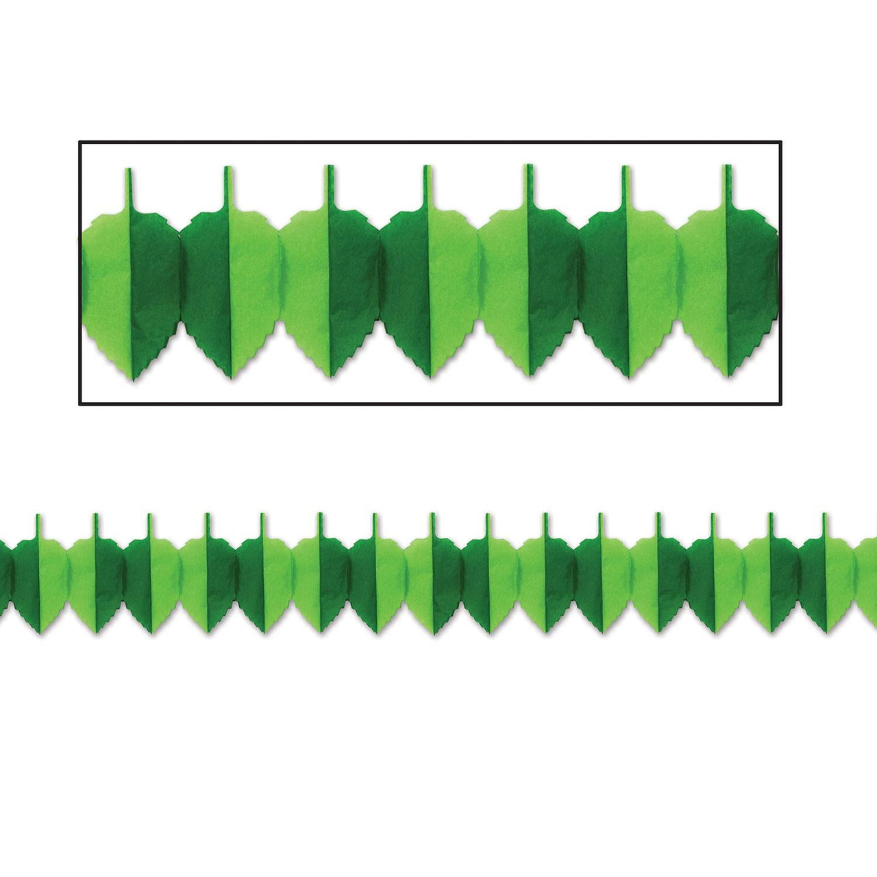 Spring Leaf Party Garland - Bulk 12 Pack