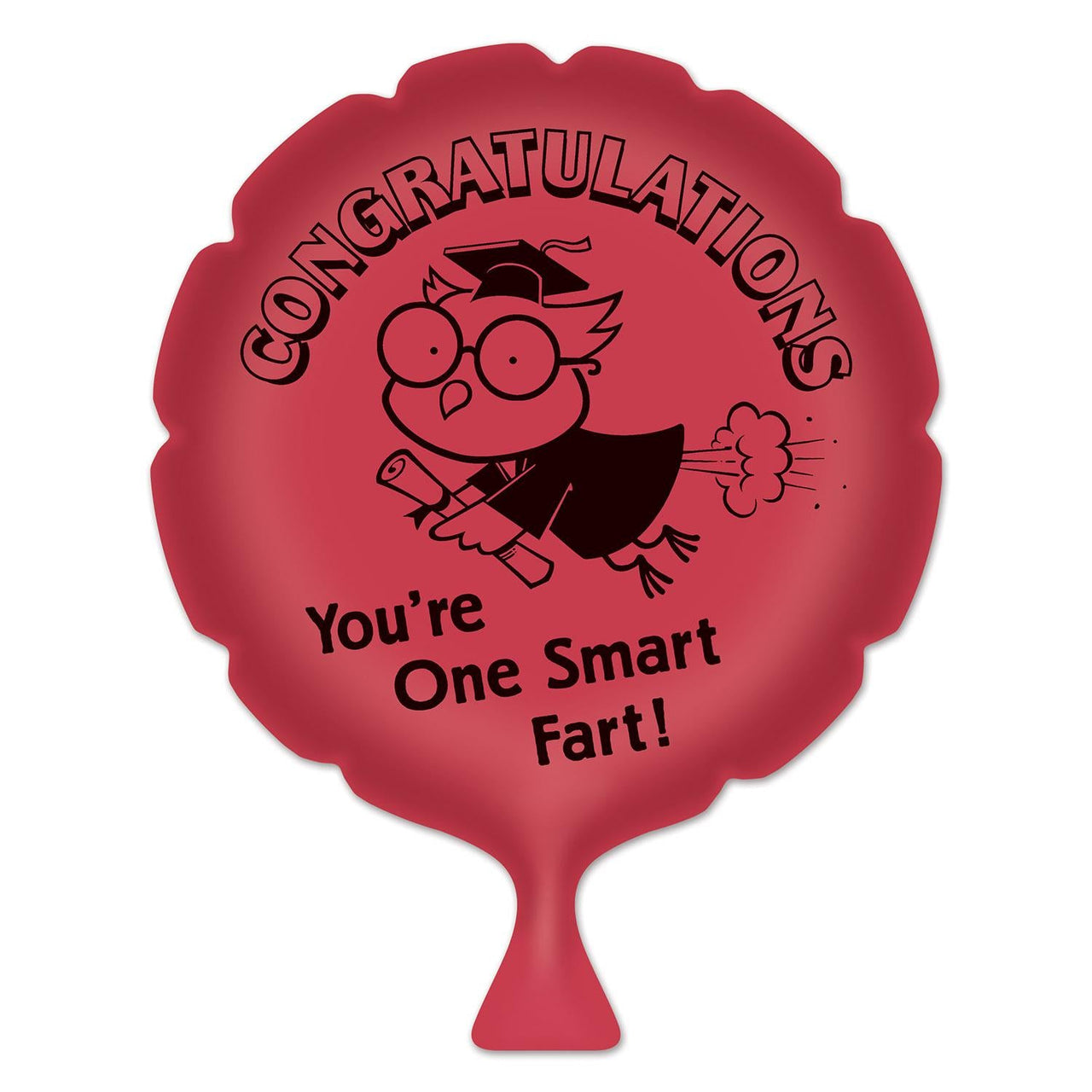 You're One Smart Fart! Graduation Party Whoopee Cushion - Bulk 6 Pack