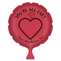You're All Fart Party Whoopee Cushion - Bulk 6 Pack