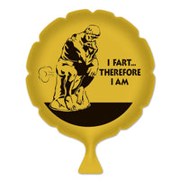 I Fart... Therefore I Am Party Whoopee Cushion - Bulk 6 Pack