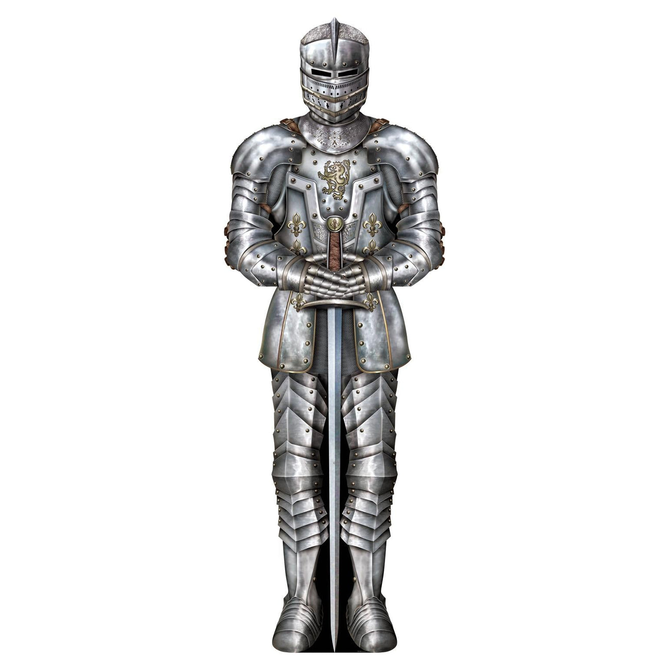 Suit Of Armor Party Cutout - Bulk 24 Pack