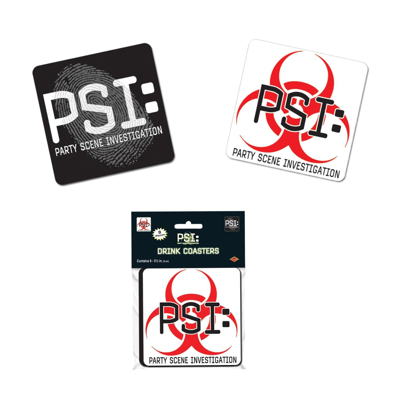 PSI Party Coasters - Bulk/96 Coasters