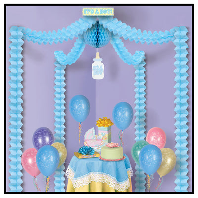 It's A Boy! Party Canopy - Bulk 6 Pack