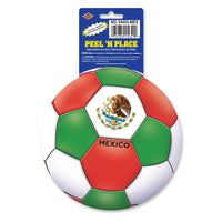 Soccer Party Peel 'N Place Clings - Mexico - Bulk/12 Clings