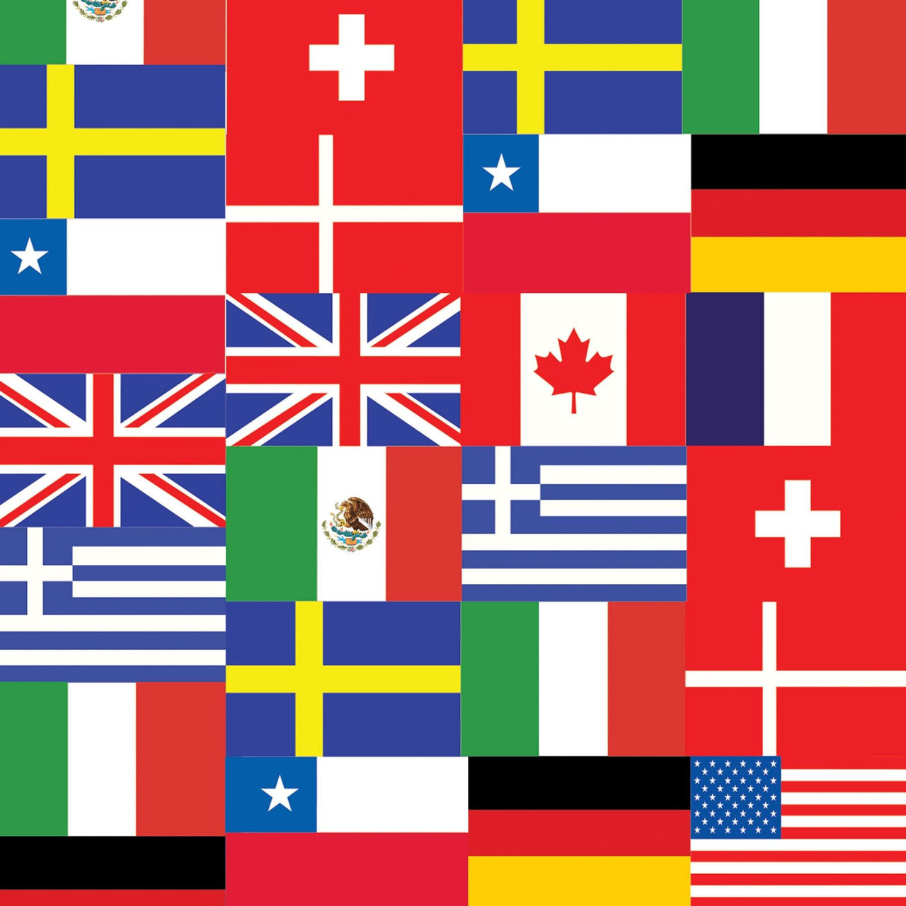 International FlagTable Roll