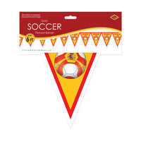 6 Pack Bulk Spain Pennant Banner All-Weather Soccer & Sports Decor