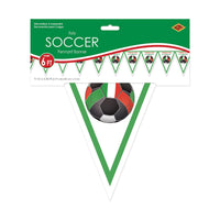 6 Pack Bulk Italy Pennant Banner All-Weather Soccer & Sports Decor