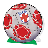 England Soccer 3D Centerpiece - 9.25 inch Sports Decoration