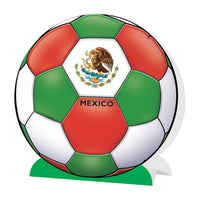 Mexico Soccer 3D Centerpiece - 9.25 inch Sports Decoration