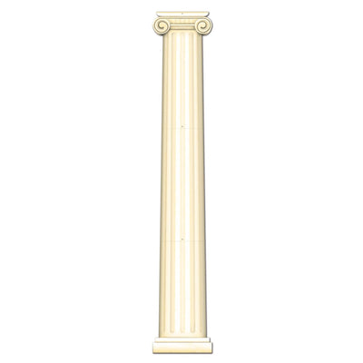 Jointed Column Pull-Down Party Cutout - Bulk 12 Pack