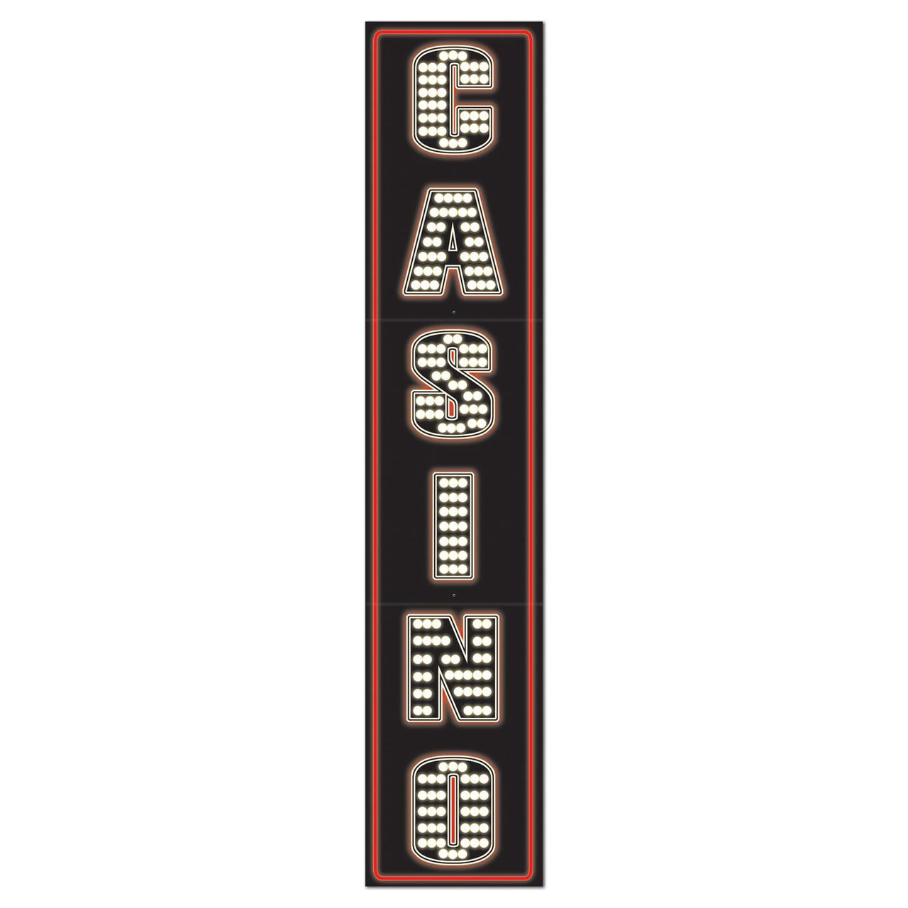Jointed Casino Pull-Down Party Cutout - Bulk 12 Pack