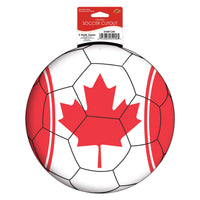 12 Pack Bulk Canadian Soccer Cutout 10 inch Double-Sided Decor
