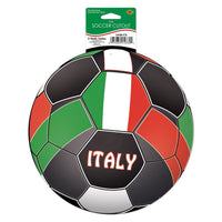 12 Pack Bulk Italy Soccer Cutout Printed 2 Sides 10 Inch Decor