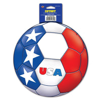 Soccer Party Cutout - United States - Bulk 12 Pack