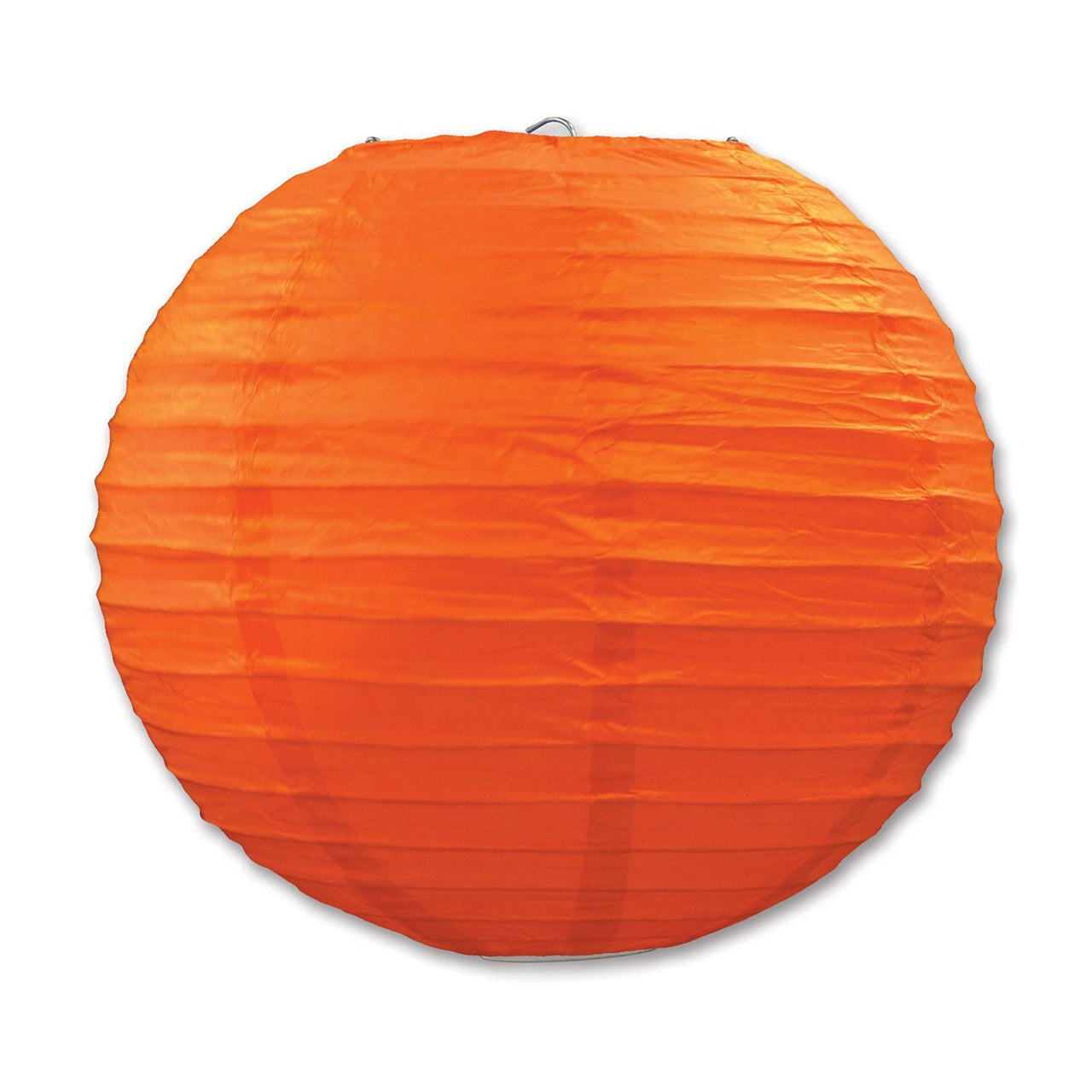 Party Paper Lanterns orange - Bulk 18 Pack