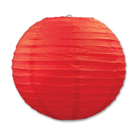 Party Paper Lanterns red - Bulk 18 Pack
