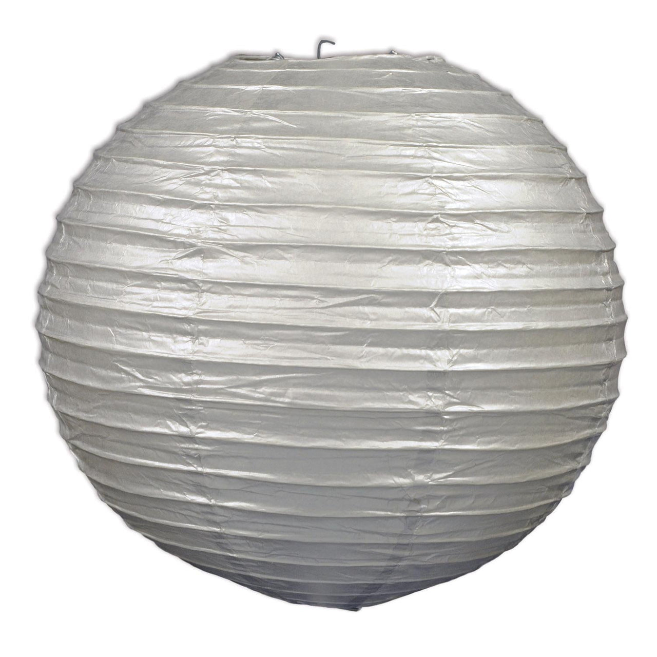 Party Paper Lanterns silver - Bulk 18 Pack