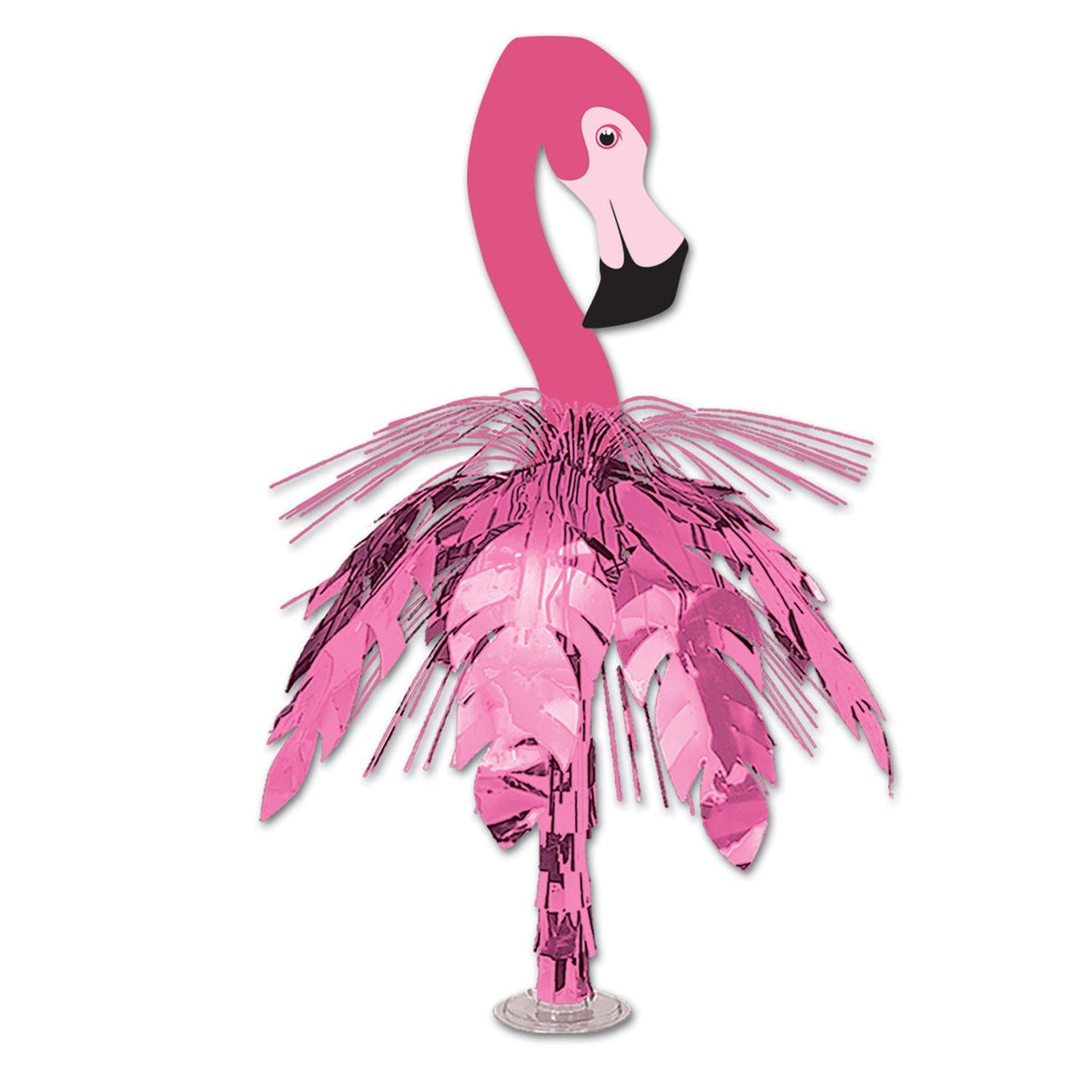 Luau Party Flamingo Cascade Centerpiece - Bulk 6 Pack