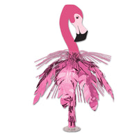 Luau Party Flamingo Cascade Centerpiece - Bulk 6 Pack