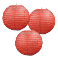 Bandana Party Paper Lanterns - Bulk 18 Pack