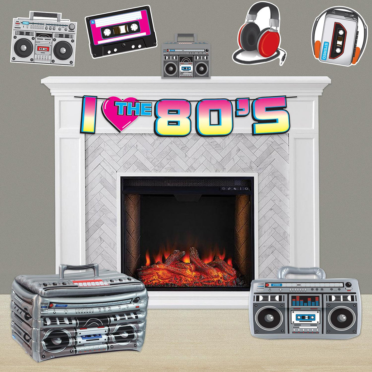 Bulk Cassette Player Cutouts (Case of 48) by Beistle