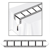 Printed Filmstrip Party Paper Table Runner - Bulk 12 Pack
