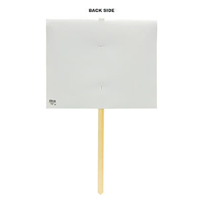 6 Pack Bulk Party Blank Yard Sign