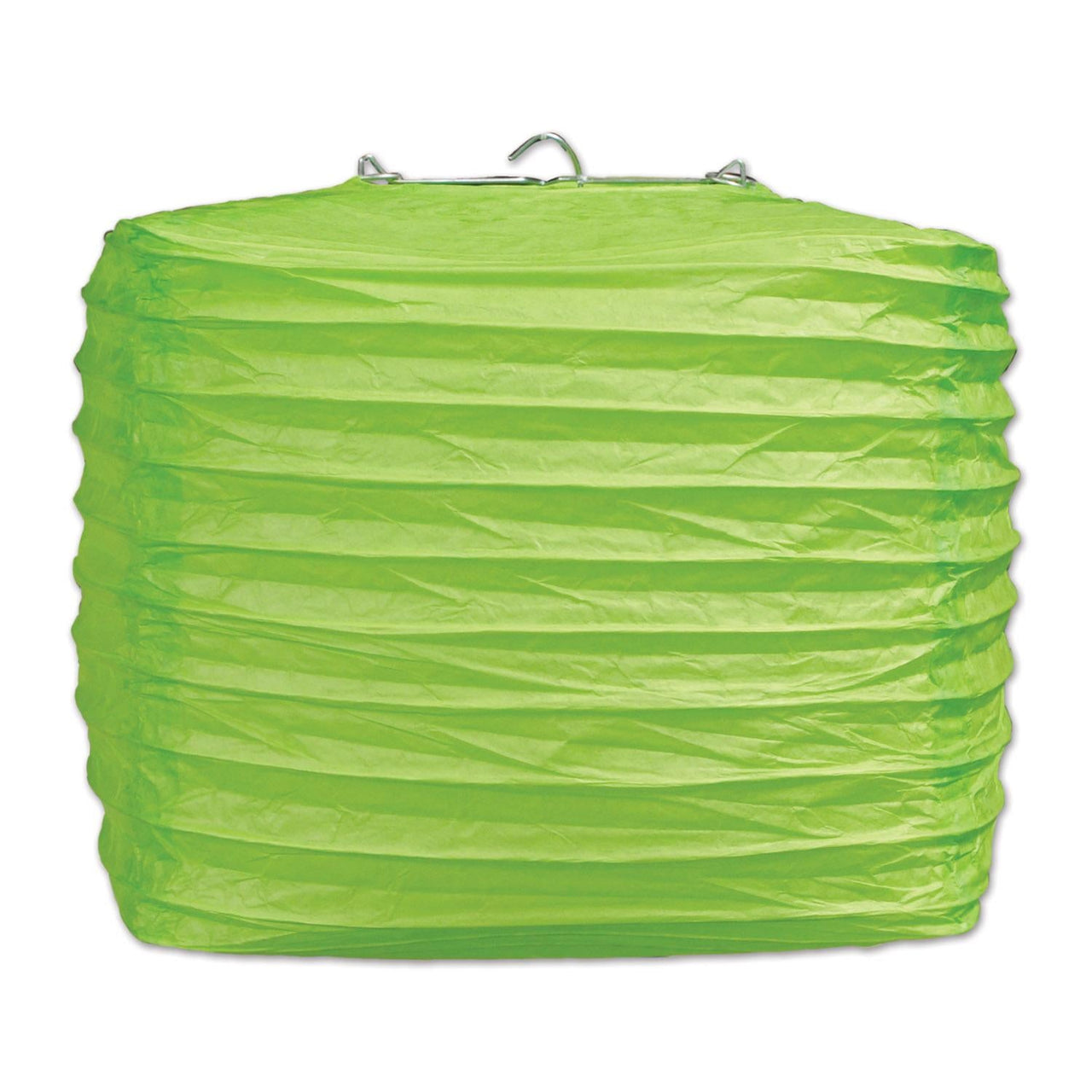 Light Green Party Square Paper Lanterns - Bulk 24 Pack